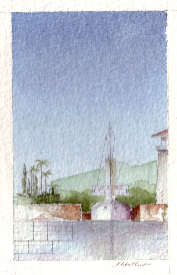 Harbor Scene, Beaux Arts