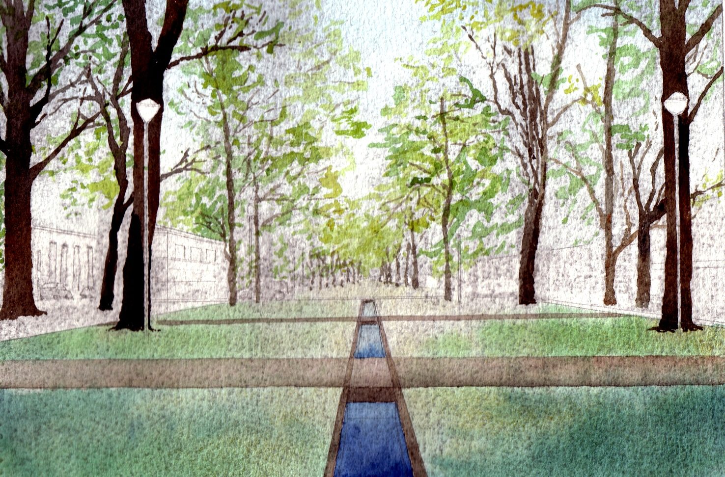 Linear Park Perspective