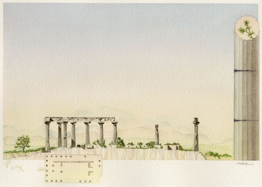 Ruin in Greece