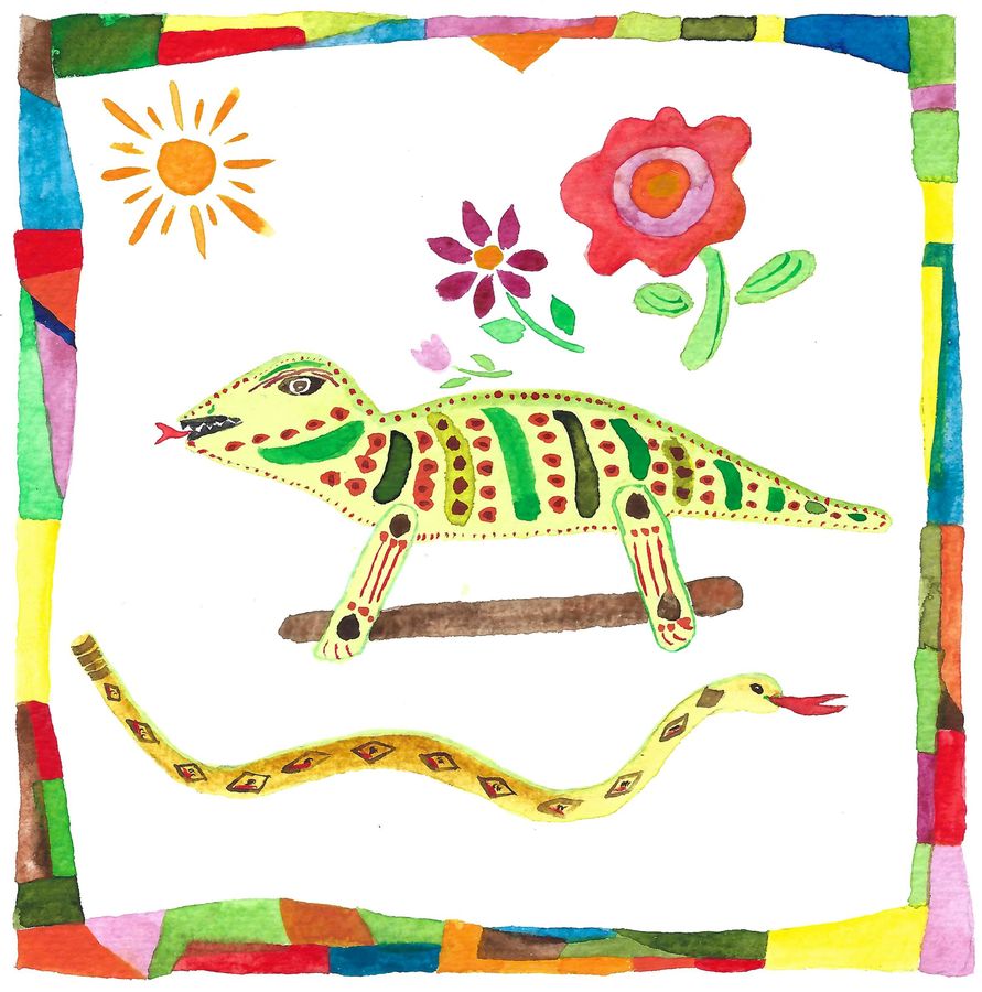 Lizard and Snake