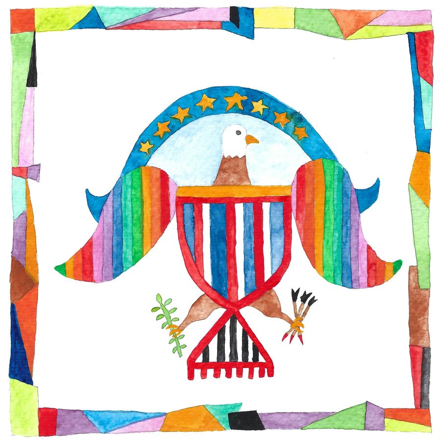 Rainbow American Eagle