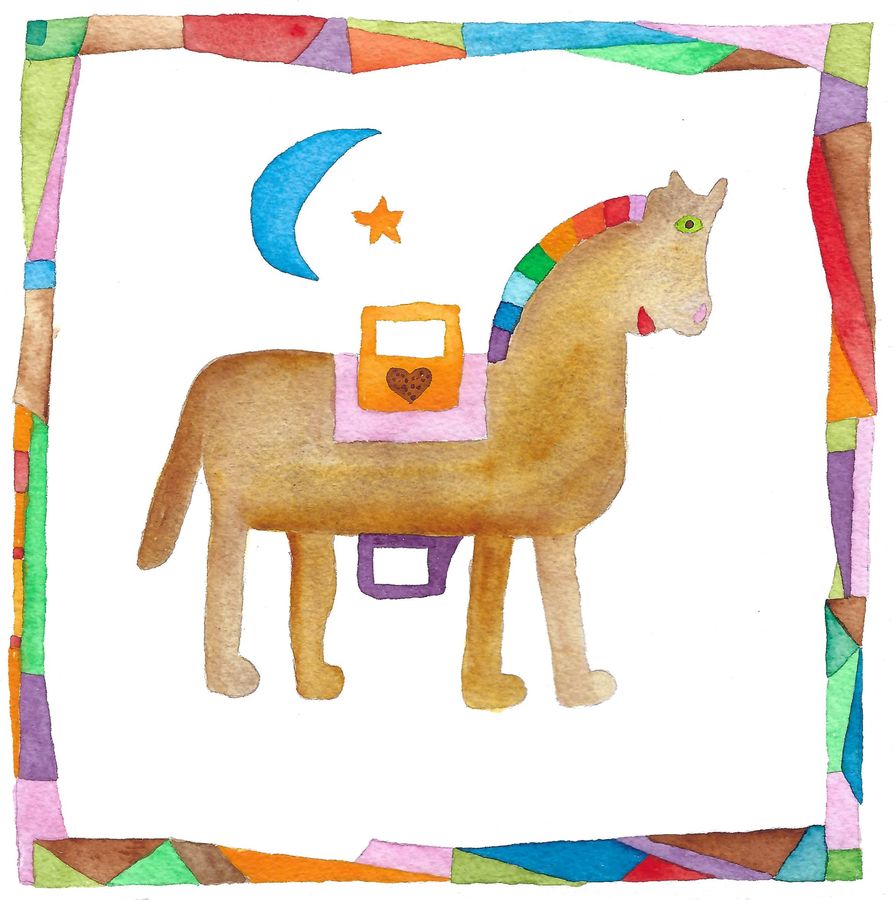 Rainbow Horse
